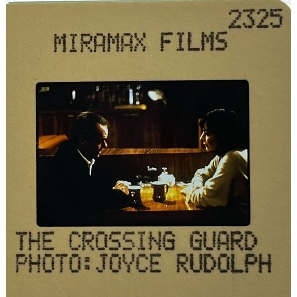 The Crossing Guard Original 35MM Press Kit Slide Jack Nicholson Anjelica Huston - Picture 2 of 4